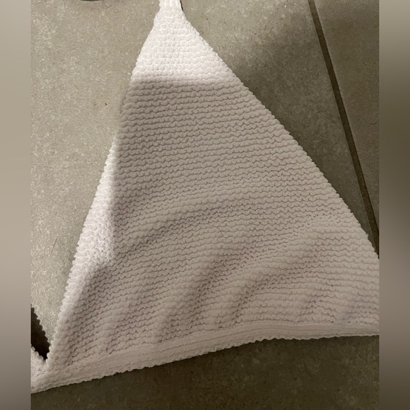 Booty by Brabants White Triangle Swim Top - Picture 5 of 5